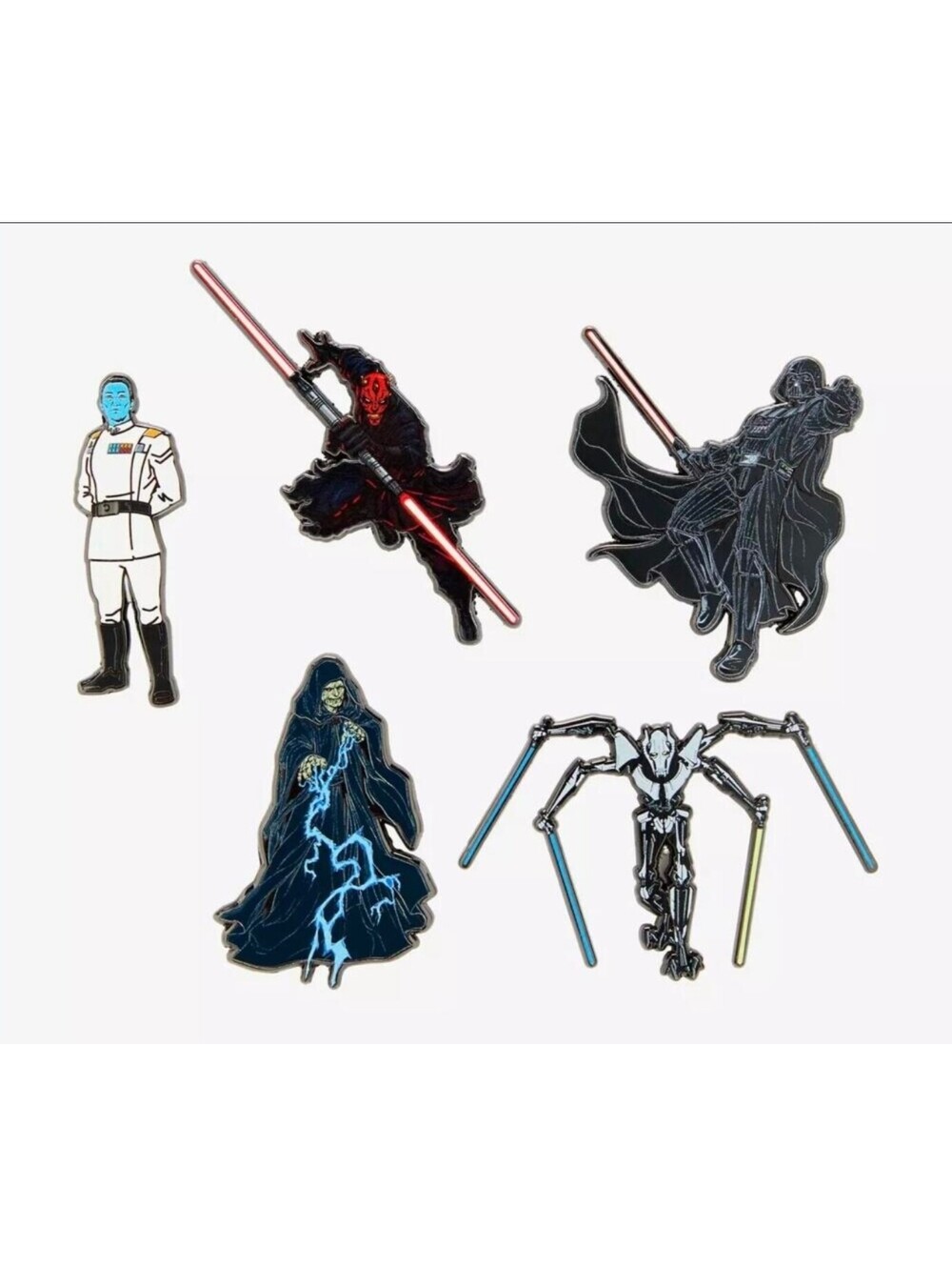 Star Wars Villains Blind Box Pin Set